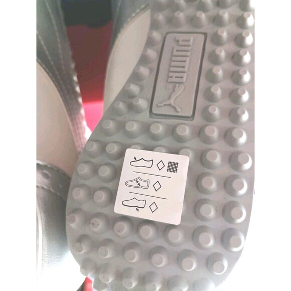 Puma Golf Shoes 9.5 New w/Box Women White Silver Cat 185343 02 no Tags Attached - Picture 5 of 10
